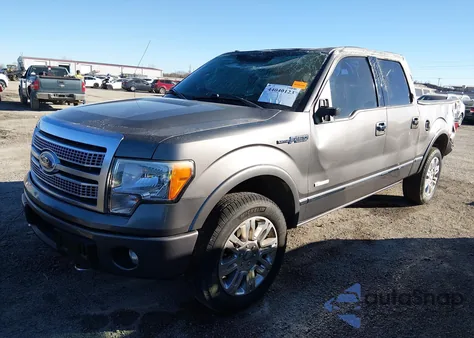 2012 Ford F-150 Platinum z USA, uszkodzony, nr VIN 1FTFW1ET9CFA12716
